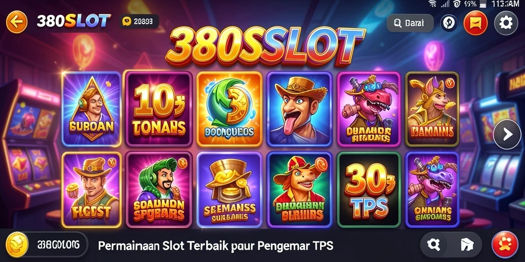 Tampilan menarik dari gameplay 380SLOT dengan fitur slot yang variatif.