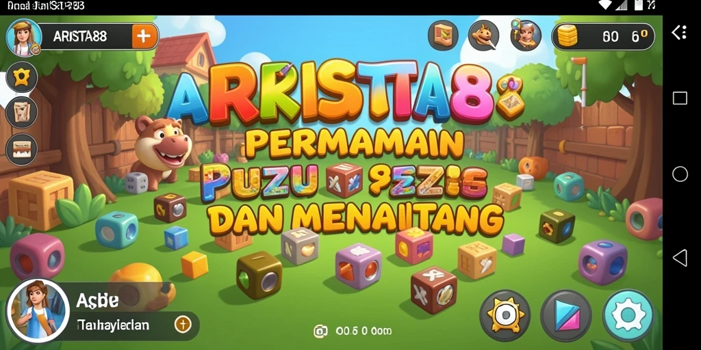 Tampilan gameplay ARISTA88 yang menantang dan menarik.