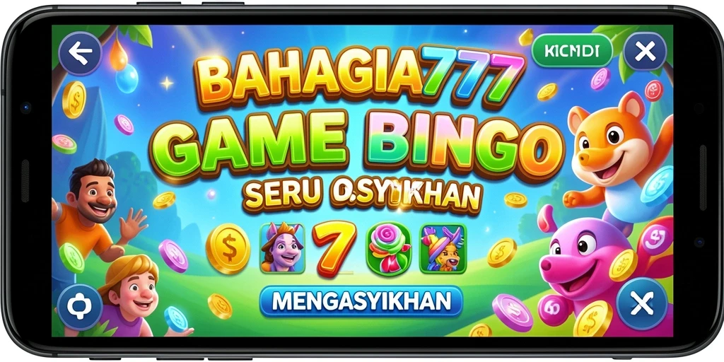 Tangkapan layar BAHAGIA777 menampilkan gameplay Bingo yang mengasyikkan.