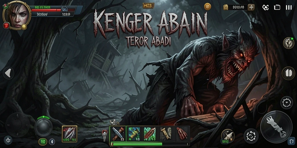 Gameplay menegangkan di H03 dengan suasana Horror yang mencekam.