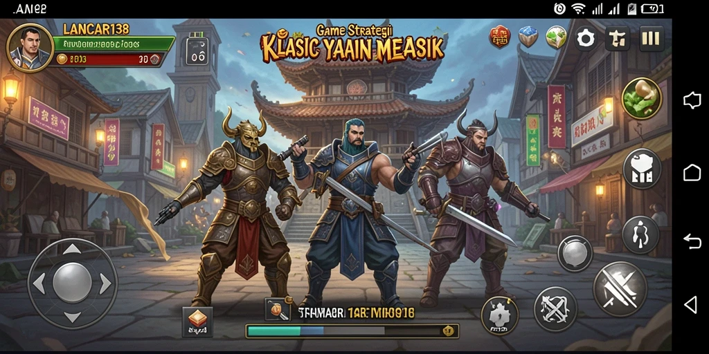 Tampilan gameplay menarik dari LANCAR138 dengan aksi strategi.