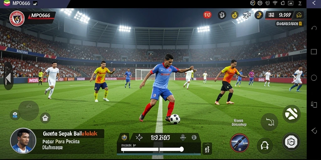 Tampilan gameplay seru dan realistis dari MPO666.