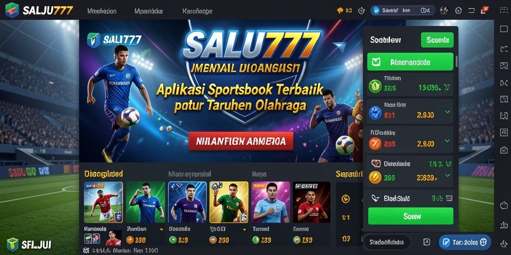 Tampilan gameplay menarik dari SALJU777 saat bertaruh.