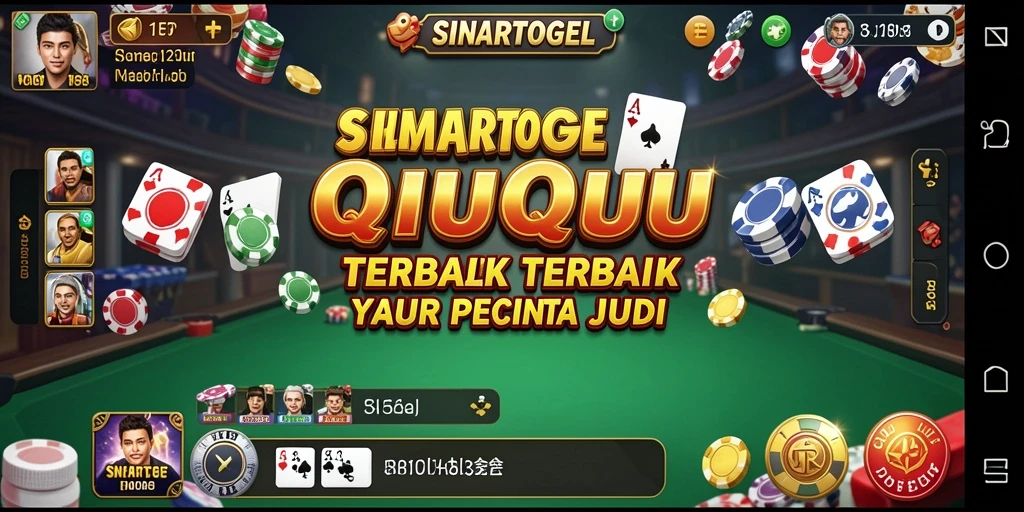 Screenshot utama SINARTOGEL menampilkan gameplay QiuQiu yang seru.