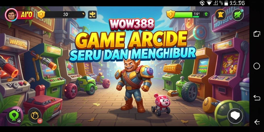 Tampilan gameplay WOW388 yang seru dan penuh aksi.